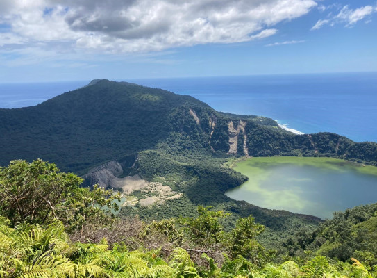 Blue Lake Raoul Island