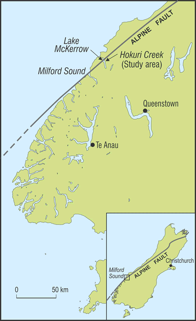 Hokuri Creek Location