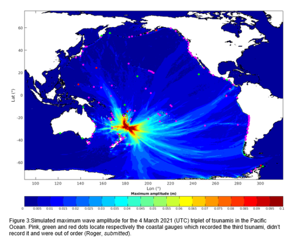 Fig 3 Tsunami simulated maximum wave