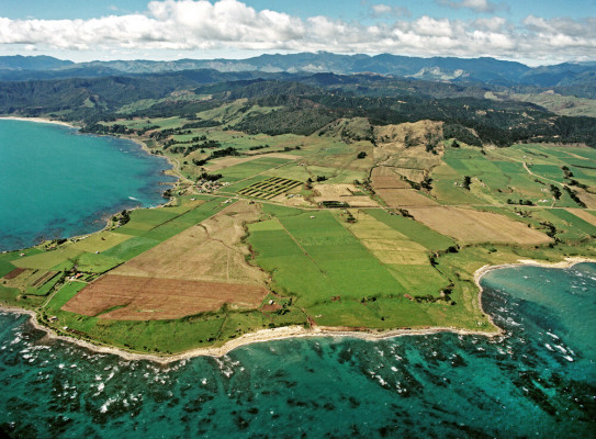 Waihau Bay Orete Point and Taratuia Point Bay of Plenty coast