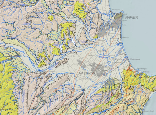 Napier Urban Geology