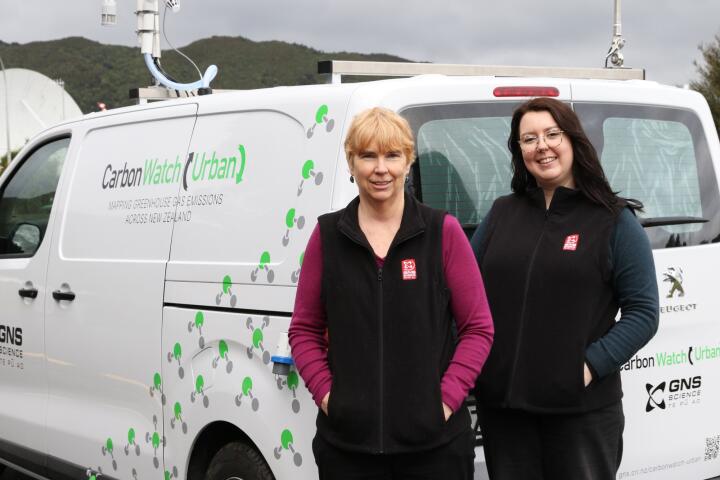 Jocelyn Turnbull and Leigh Fleming GNS Science