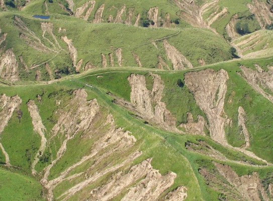 Large landslide event