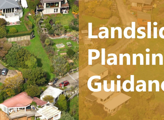 Landslide planning guidance hero image