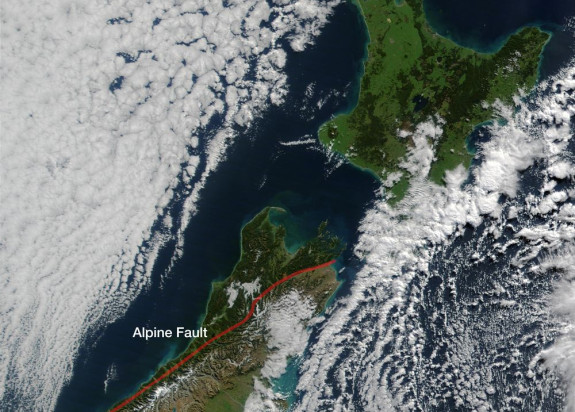 Alpine Fault NASA pic