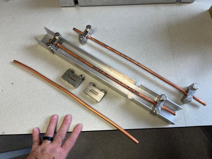 copper tube set up CR